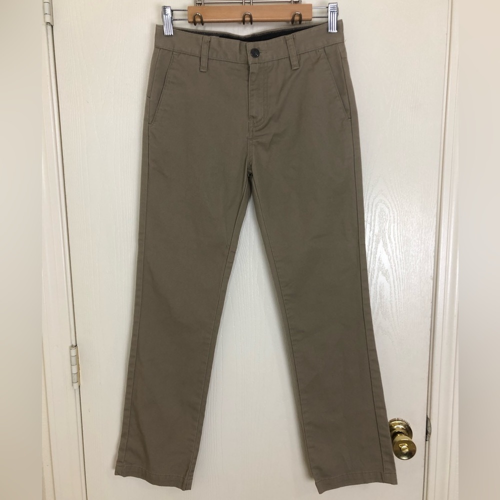 Volcom Vmonty Chino Style Pants Size 27/14y